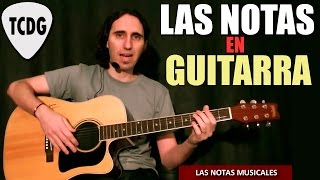 ¿Cómo se tocan las notas musicales?