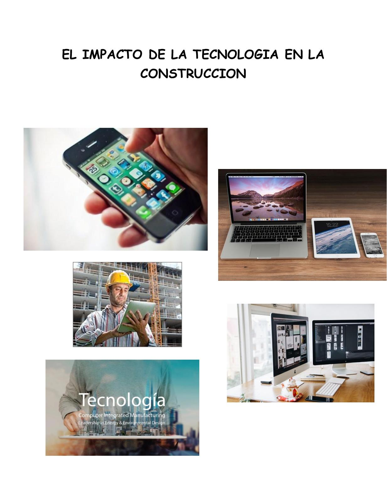 ¿Qué impacto tiene la tecnología en los materiales de construcción?